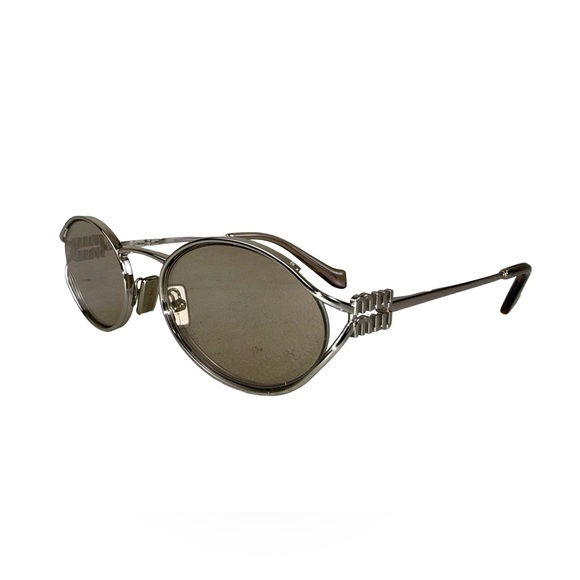 Miu Miu Accessories - MIU MIU 52YS OVAL FRAMED SUNGLASSES